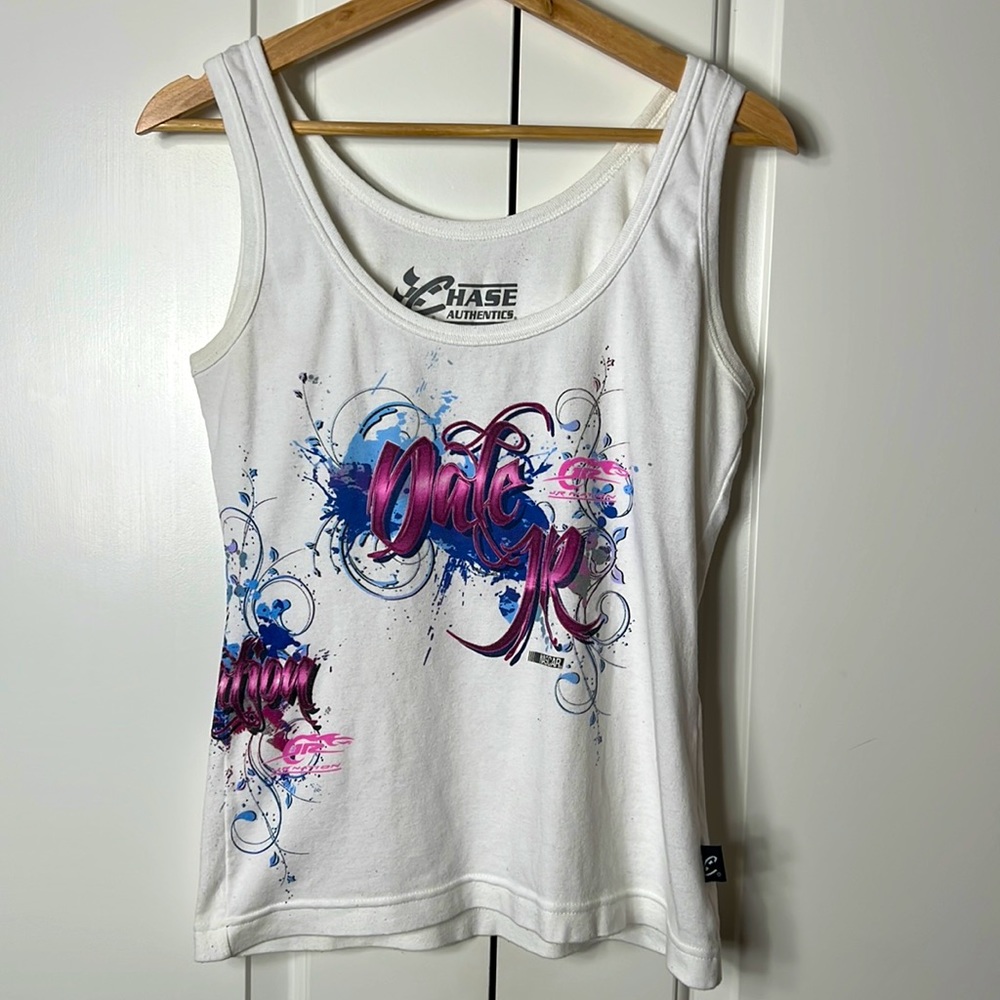 Chase NASCAR Dale Jr tank top S